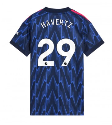 Arsenal Kai Havertz #29 Segunda Equipación Mujer 2025-26 Manga Corta Arsenal Kai Havertz #29 Segunda Equipación Mujer 2025-26 Manga Corta
